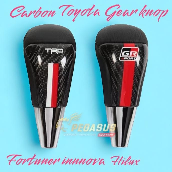 Carbon Gear knob Toyota GR TRD Fortuner Innova Hilux | Shopee Philippines