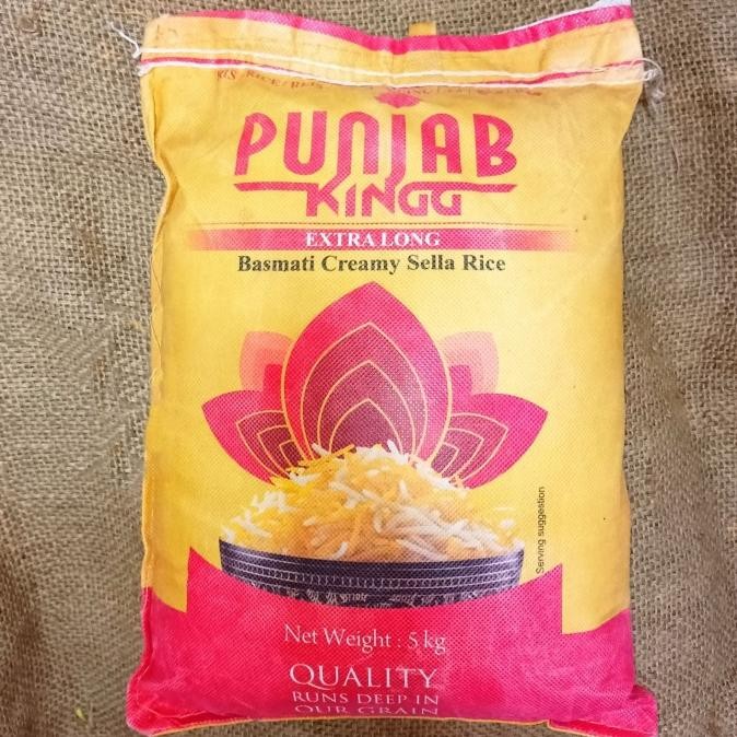 Basmati Rice 5 Kg India Arabic Punjab King Briyani Kebuli Extra Long ...