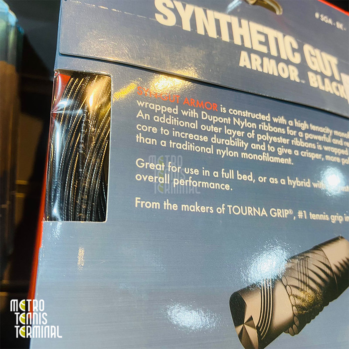Tourna Synthetic Gut Armor White (Tennis Racket Strings) | Shopee ...