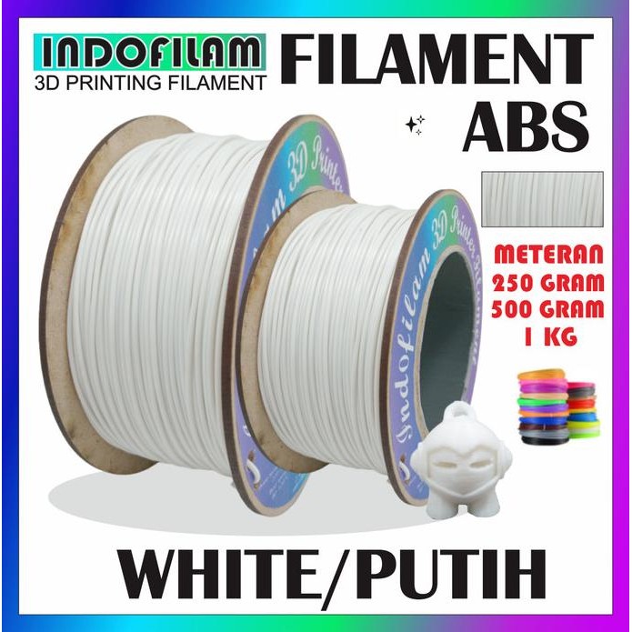 Original Abs 1 Kg White Snow White 3D Ink Printer Pen Filament Filament ...