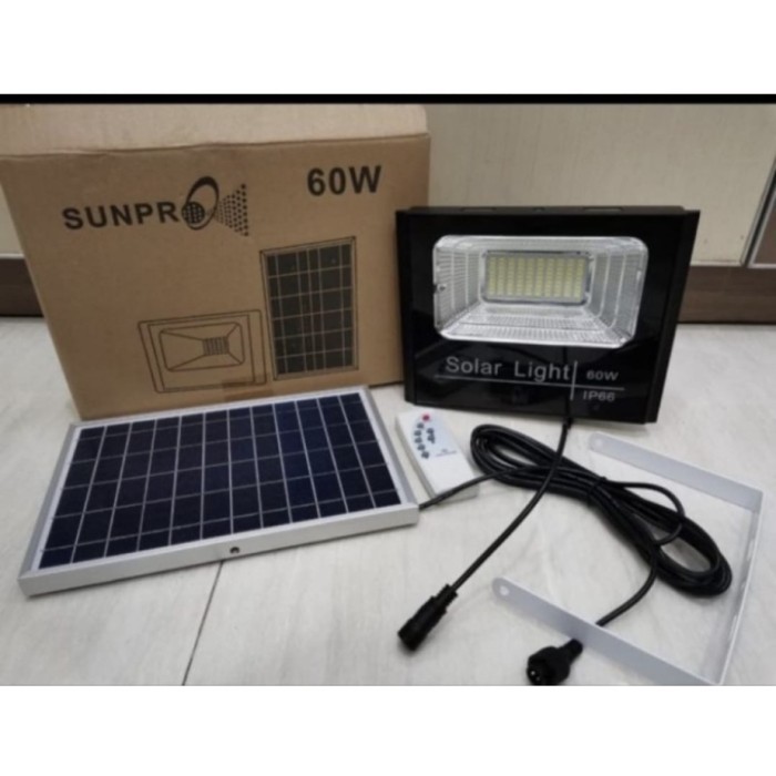Sunpro S-60 Solar Light 60Watt Original Solar Led Spotlight | Shopee ...