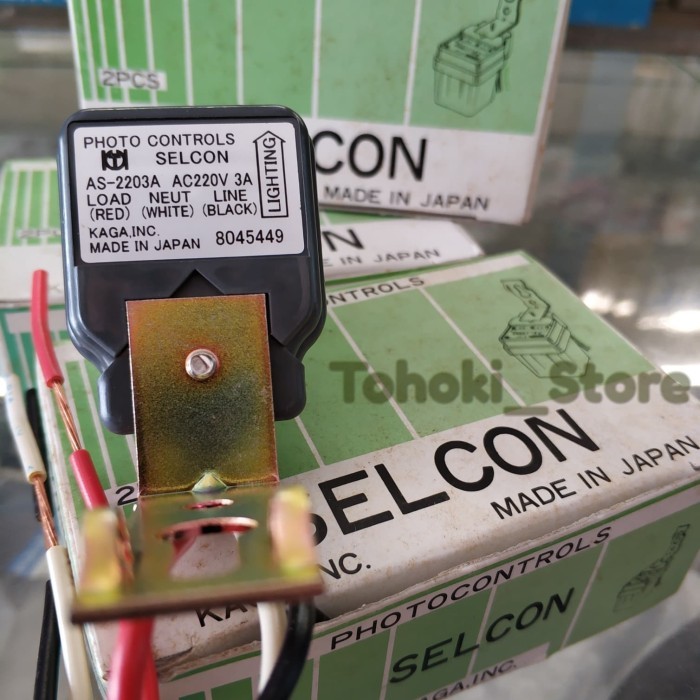 DISC PRICE - photocell/photo switch Selcon 3A (Ampere) Japan Ori ...