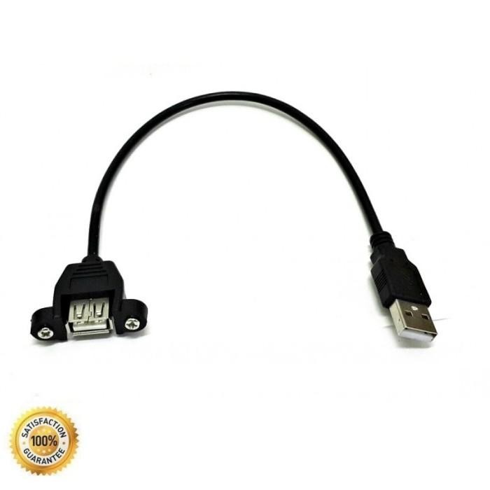 Usb EXTENSION RUNNING TEXT CABLE | Male TO FEMALE | Shopee Philippines