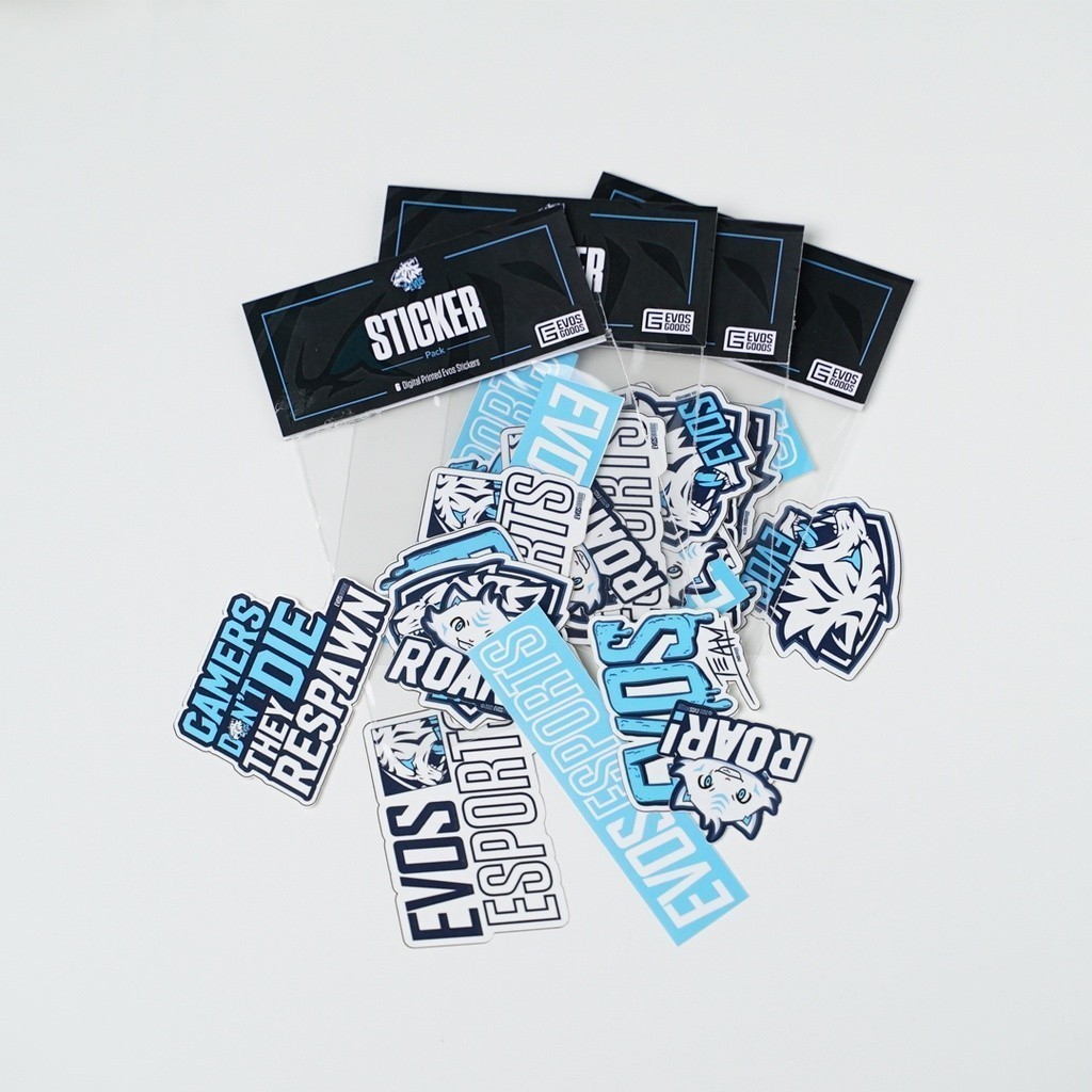 EVOS SUPPORTER KIT STICKER PACK | Shopee Philippines
