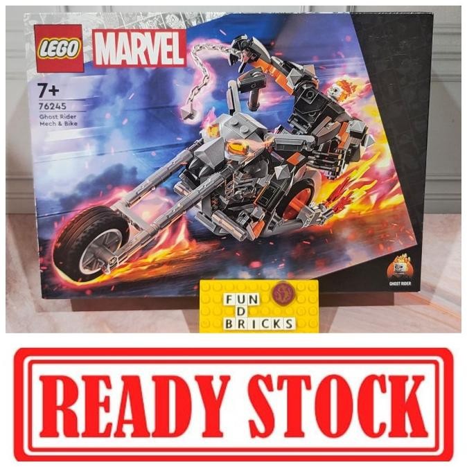 LEGO Superheroes 76245 Ghost Rider Mech & Bike | Shopee Philippines