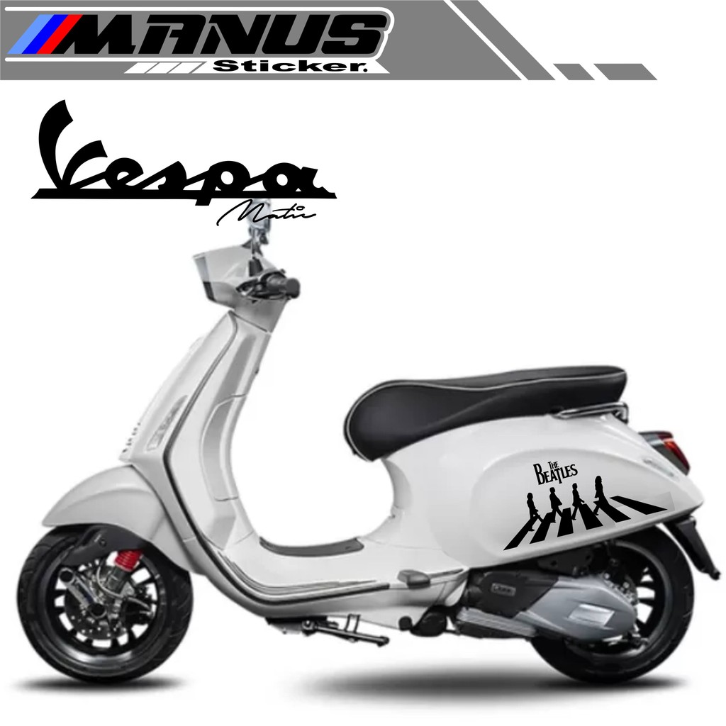 VESPA MATIC REAR STRIPING/ VESPA MATIC STICKER VESPA MATICcutting ...