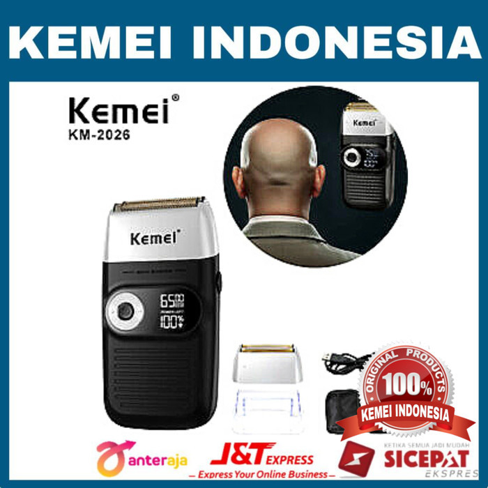 Kemei km-2026 shaver kemei with 3 power modes / mustache / beard shaver ...