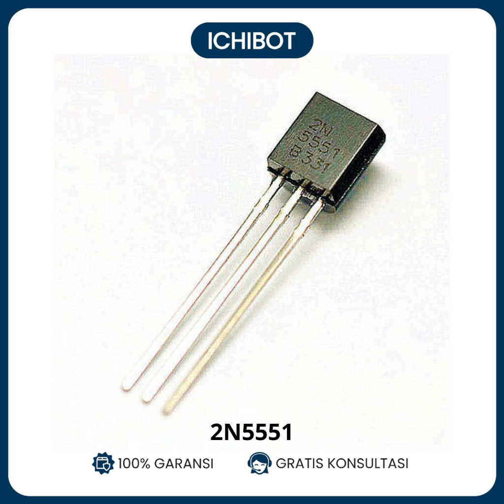 Transistor 2N5551 TO-92 NPN - 0.6A 160V Low Power | Shopee Philippines
