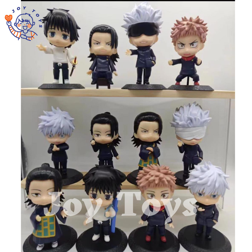 JUJUTSU KAISEN CHIBI GETO 12 PCS 280 FIGURE TOYS | Shopee Philippines