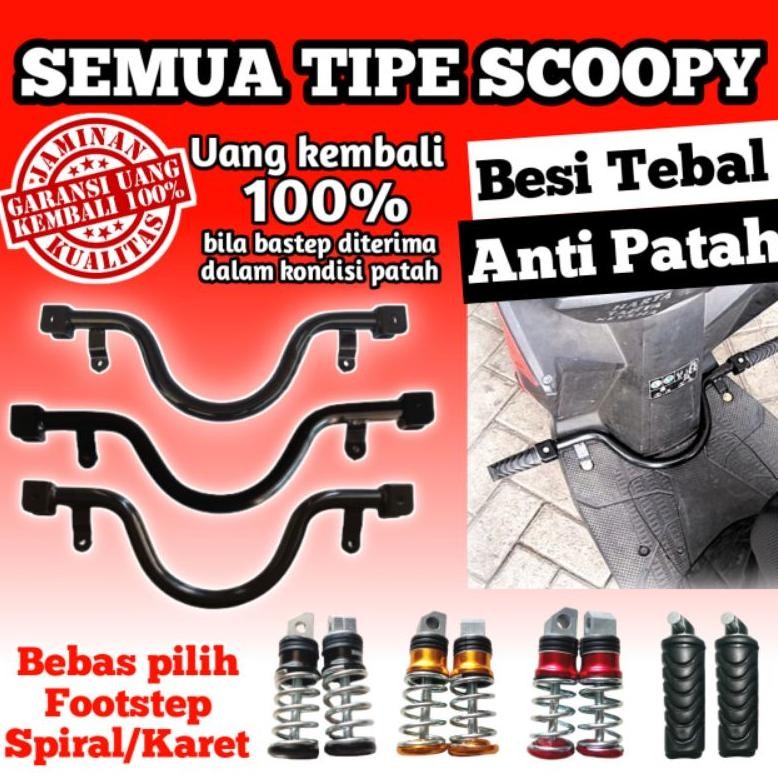 Footrest Basestep Front Footstep Motorcycle Accessories Scoopy FI Old ...
