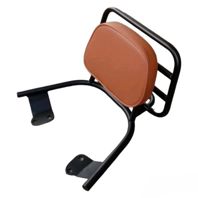 Backrack/Rear Rest Rack for Honda Stylo 160 Plus Soft Foam Pillow ...