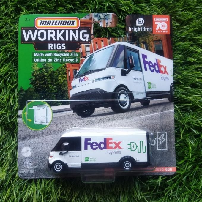Matchbox working rigs fedex zevo | Shopee Philippines