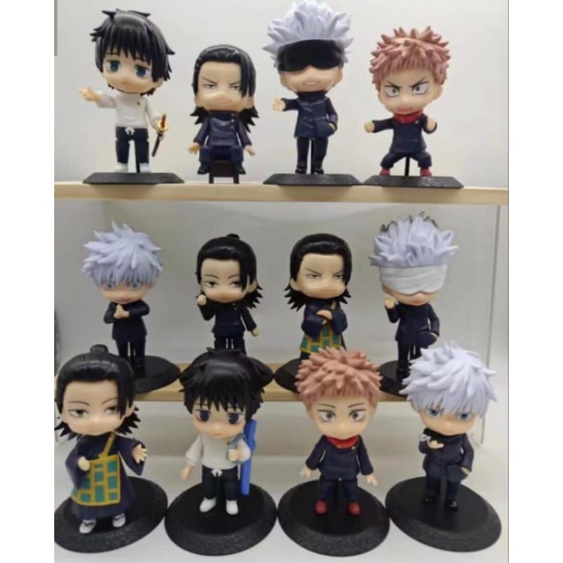 Jujutsu KAISEN CHIBI 12 PCS FIGURES | Shopee Philippines
