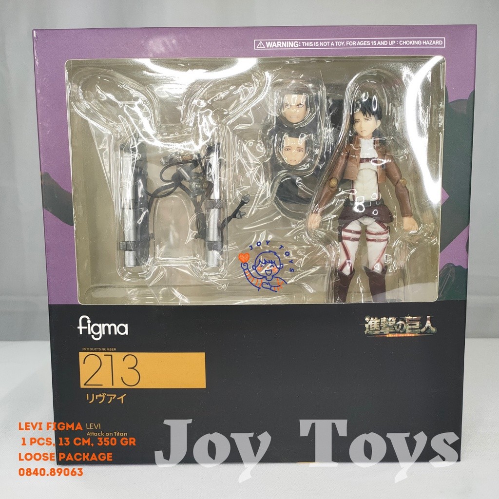 LEVI FIGMA 1 PCS ATTACK ON TITAN ACTION FIGURE | Shopee Philippines