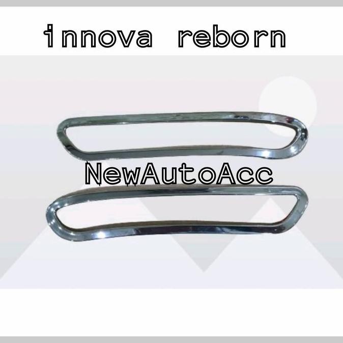 Chrome Reflector Cover for Rear Bumper Innova Reborn 2016-2020 | Shopee ...