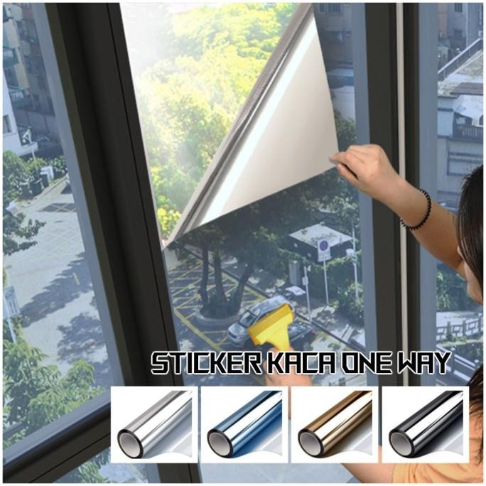 MATAHARI 1-Way Window Glass Sticker Sunblast Sun Resistant Window Film ...