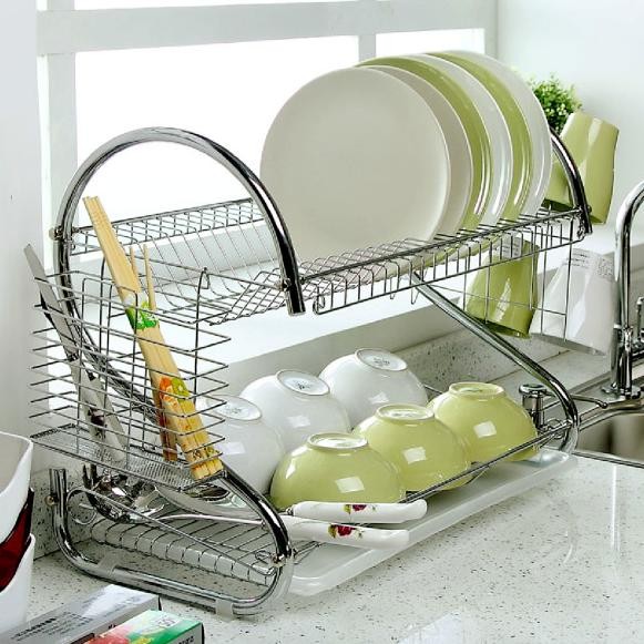Zs01 Stainless Dish Rack | Shopee Philippines
