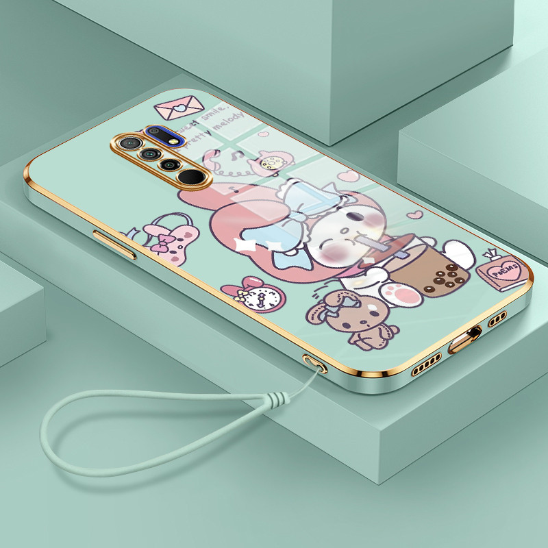 Collana (O) per Xiaomi Redmi 8 Cover protettiva Custodia con catena