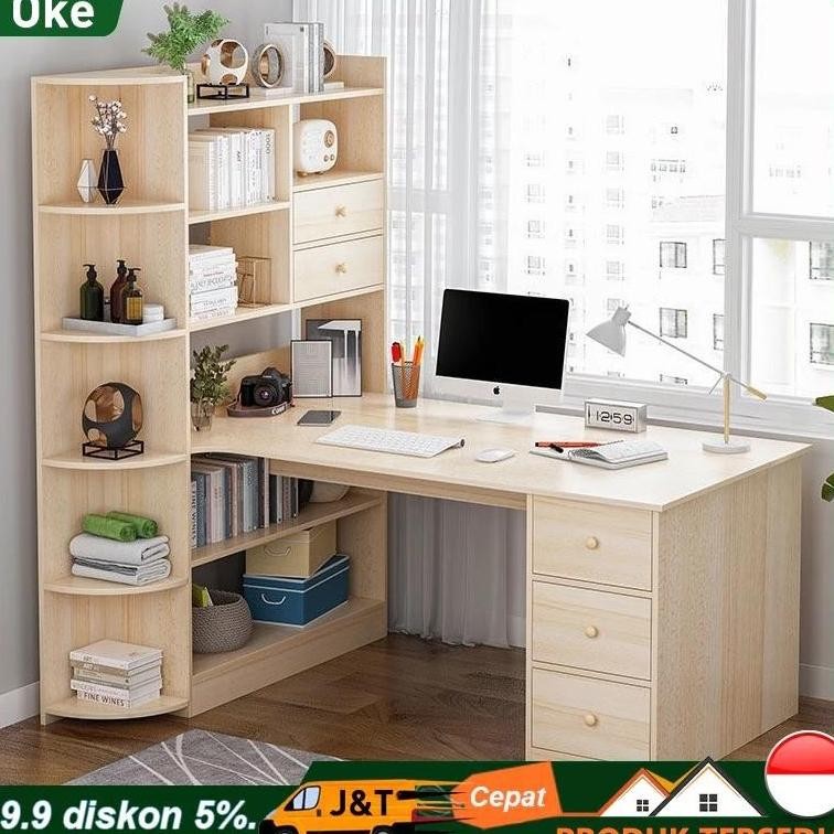 Study table Multi-purpose table Computer table Corner study table with ...