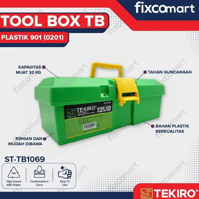 TEKIRO TOOL BOX 0201 PLASTIC ORIGINAL AND TRUSTED PLASTIC TOOL BOX ...