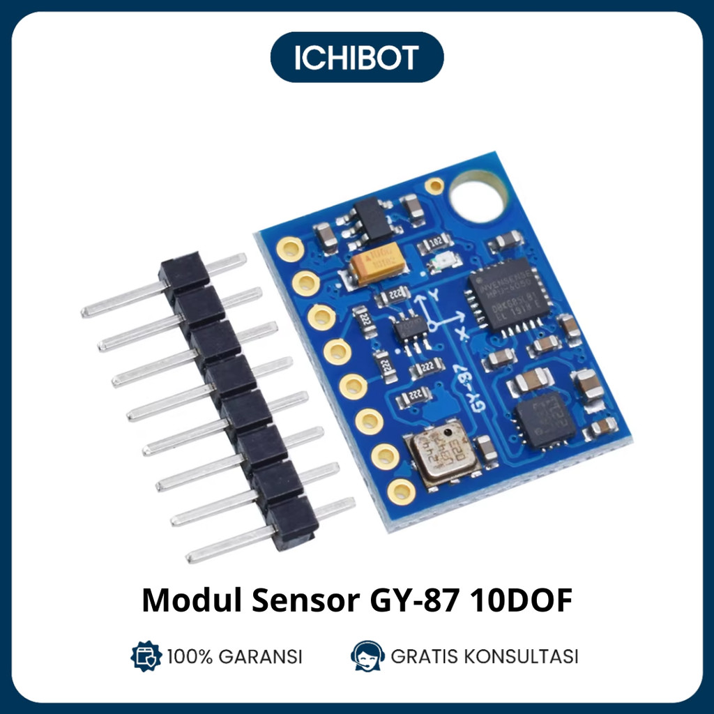 GY-87 10DOF Sensor Module with MPU6050 HMC5883L and BMP180 | Shopee ...