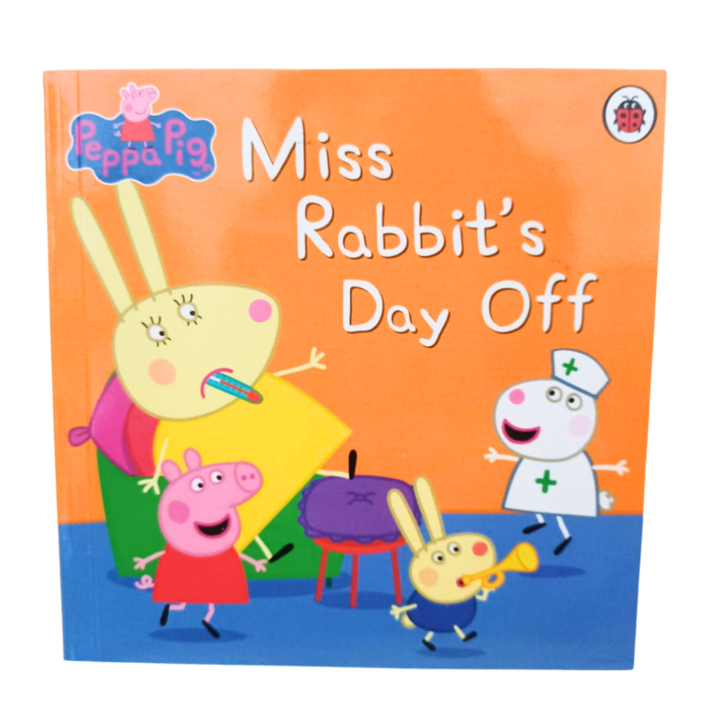 MISS RABBIT'S DAY OFF English Story Book Retail Book Peppa Pig ...