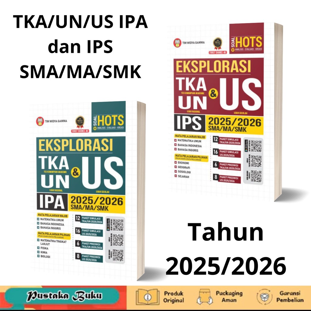 Tka/un/us Science and Social Sciences Exploration Book for SMA/MA/SMK ...
