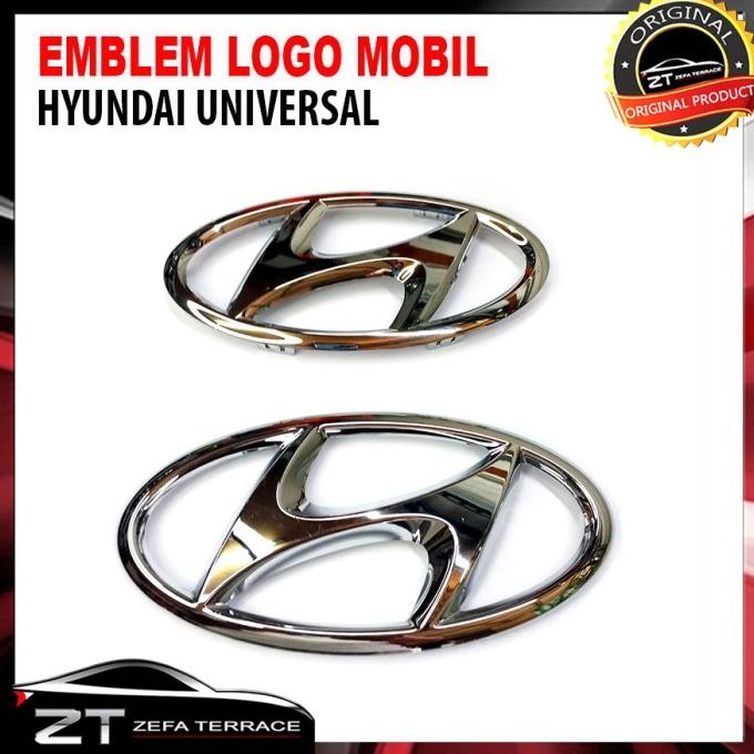Original Hyundai Logo Emblem Universal Hyundai Grill Logo | Shopee ...