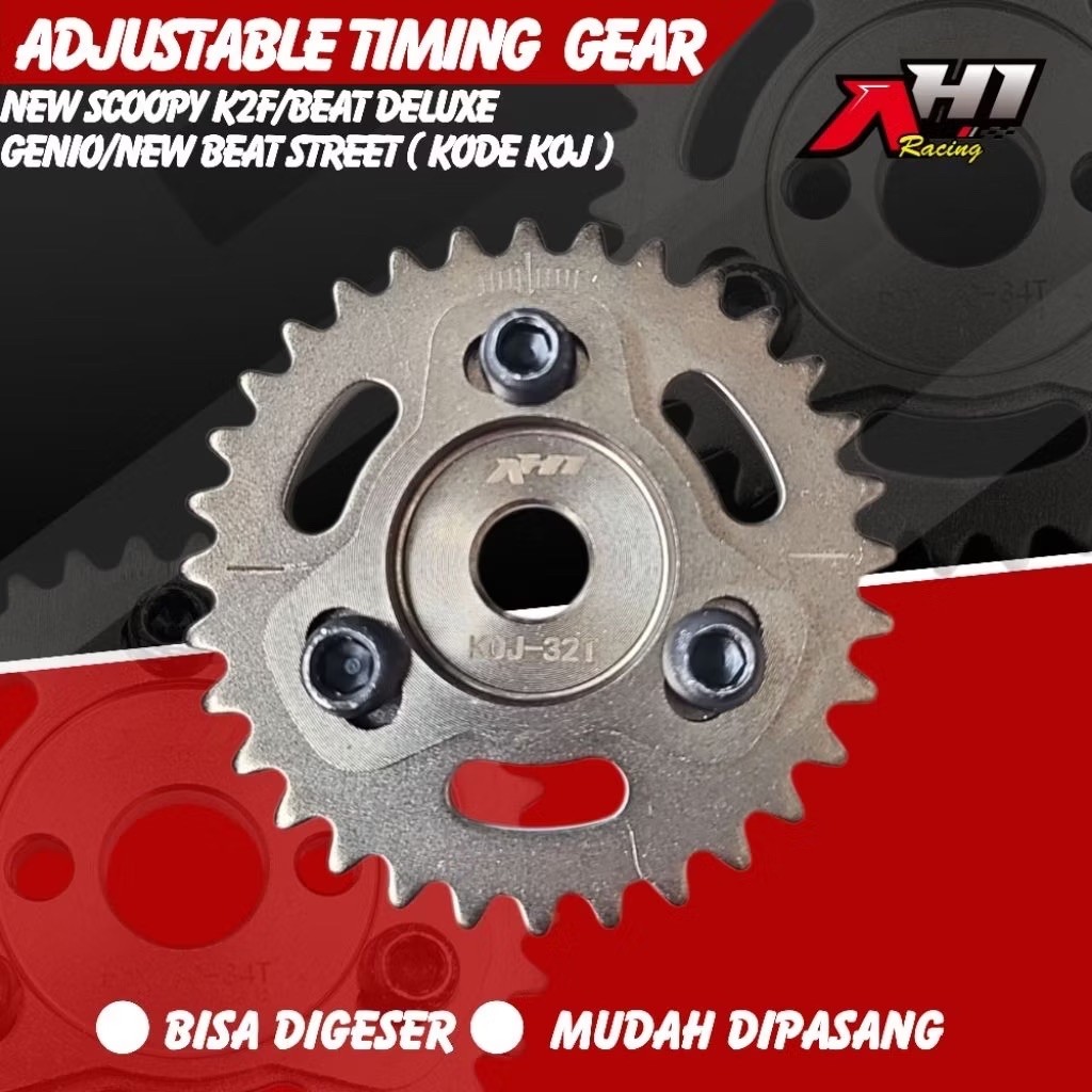 TIMING GEAR SENTRIC GEAR SWIPE GENIO NEW BEAT DELUXE NEW SCOOPY NEW ...