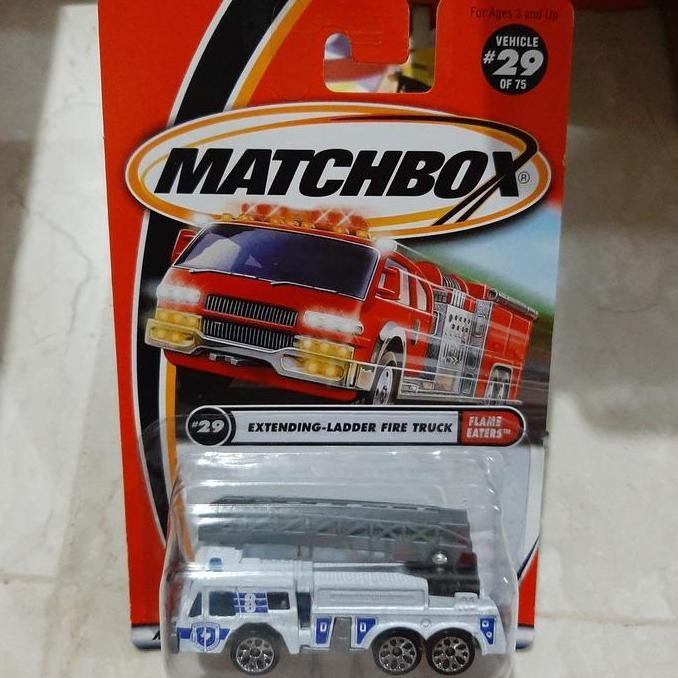Matchbox extended ladder fire truck | Shopee Philippines