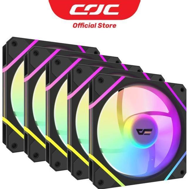 Best darkFlash DM12 PRO 12CM 5 in 1 ARGB Fan (5 Fans) High Quality ...