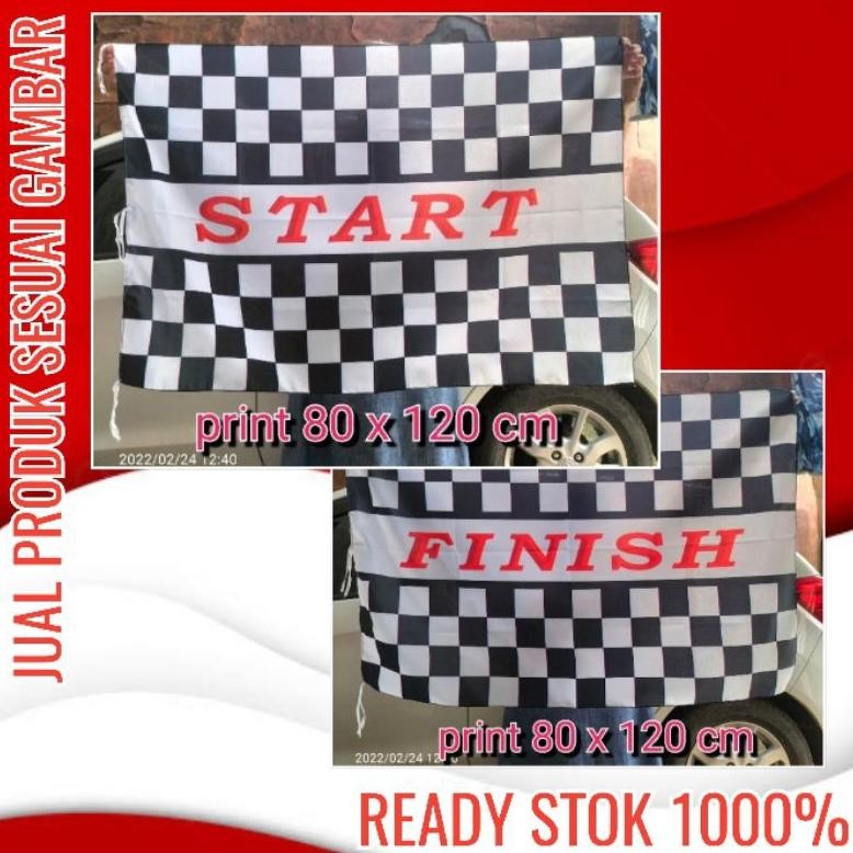 Ready_Stock Flag Start Finish Printing Competition Er-90 | Shopee ...