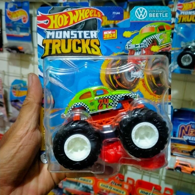 Hotwheels Monster Truck Volkswagen Beetle 2024 | Shopee Philippines
