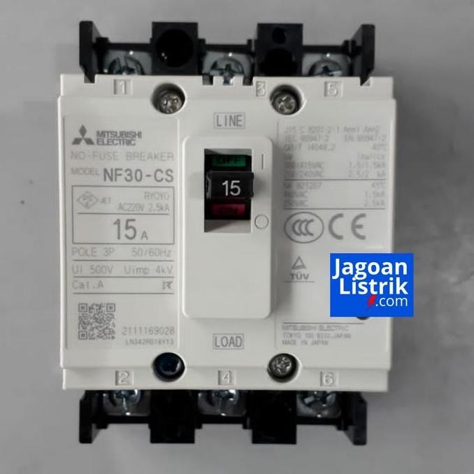 MESIN DISC PRICE - Mitsubishi NF30-CS 3P 15A NFB Industrial Circuit ...