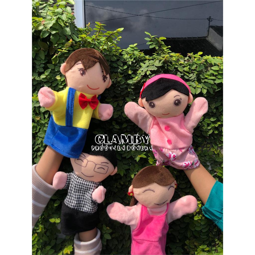 Family Character Hand Puppets Family Brother Sister Handpuppet/ Premium ...