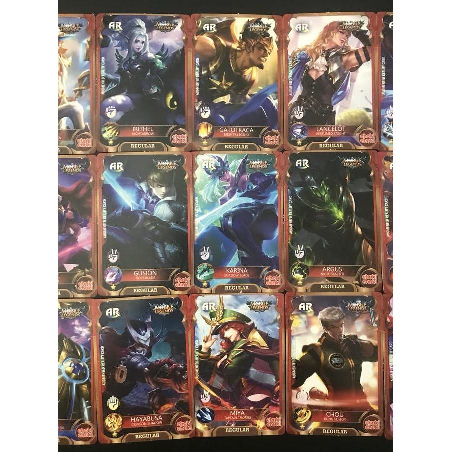 Choki Choki Mobile Legends AR Regular Card (Card/ price) Rare Original ...
