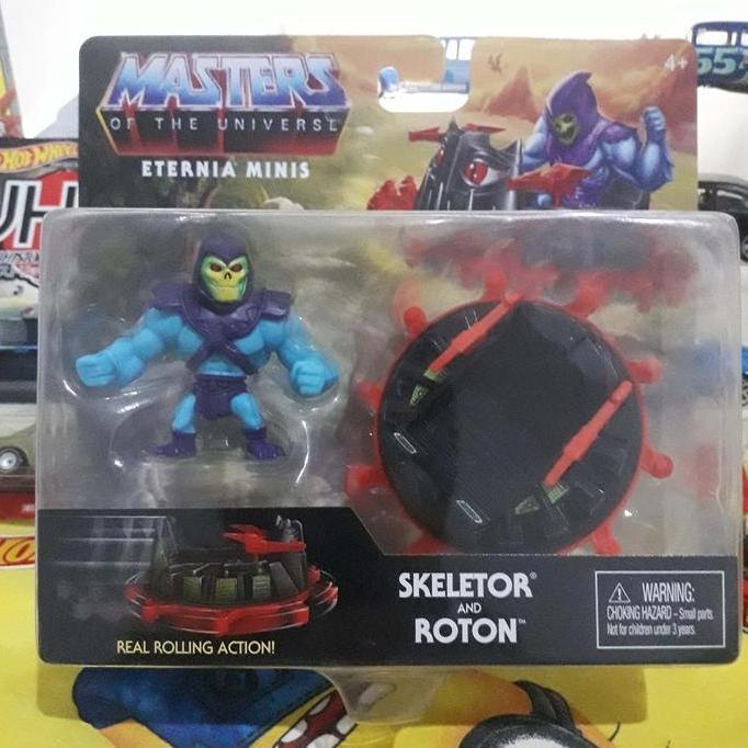 Masters of the Universe Eternia Minis Skeletor & Roton Pack He Man ...