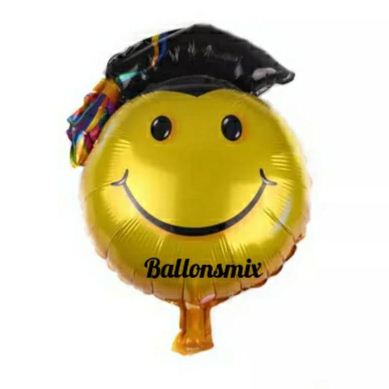 Graduation Foil Balloons Mini Graduation/s Viral Round Graduation Foil ...