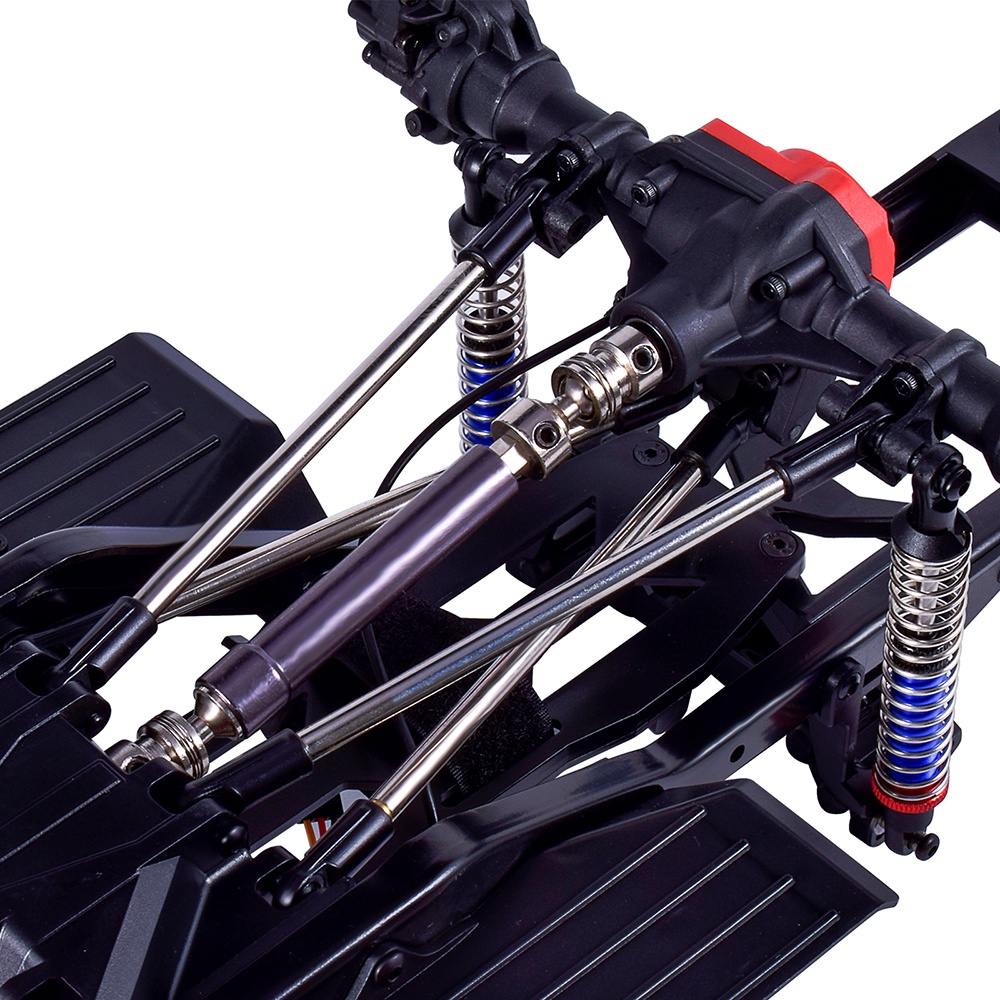 Tranny Per Crawler Trasmissione Cambio Metallo 2 Velocità AXSPEED Per RC 1:10 - Compatibile Con Axial Wraith 90048 Xbox Series S Carbon Black