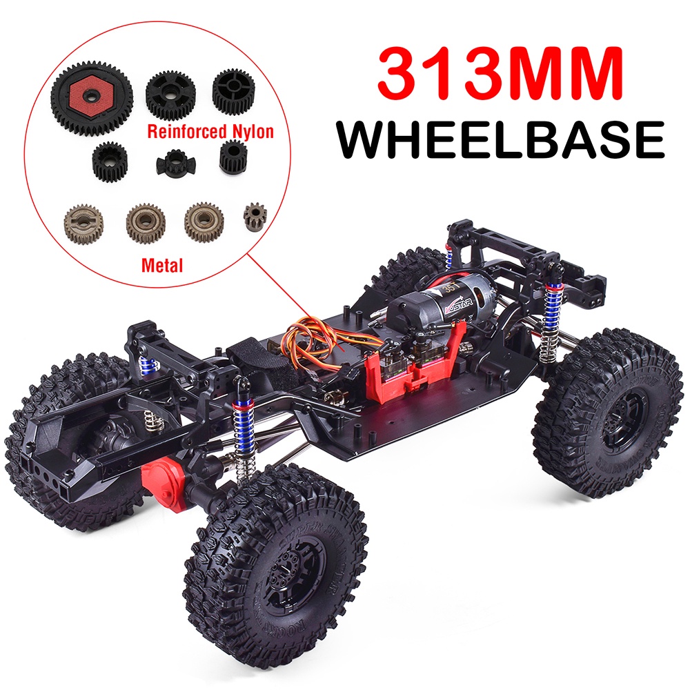 RC 313mm 2-Speed Transmission Chassis Frame+Motor AUSTARHOBBY ...