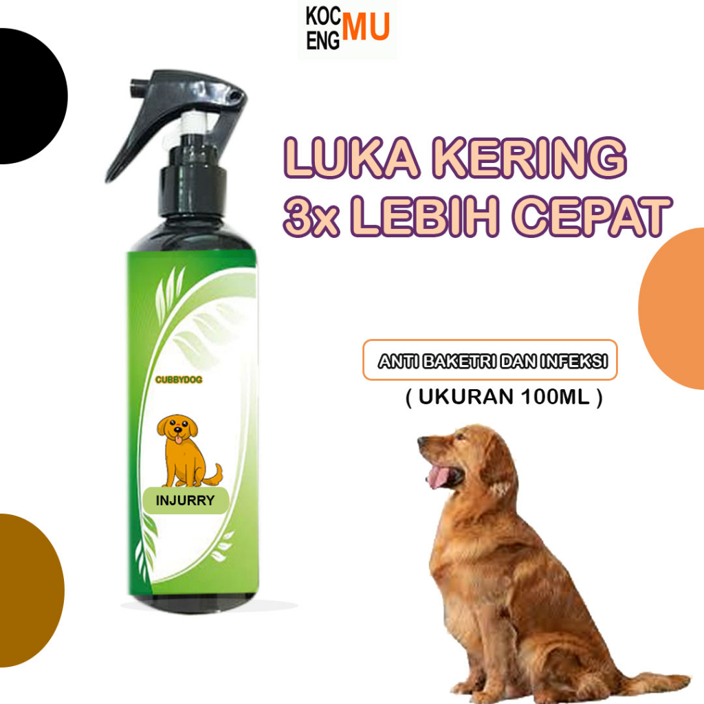 Dog Wound Medicine Dog Wound Infection Spray Cubbydog (100ml) Shopee