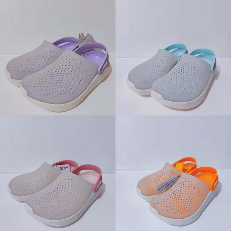 MATAHARI Sandals Crocs Literide Chameleon Clogs/Change Color Under The ...