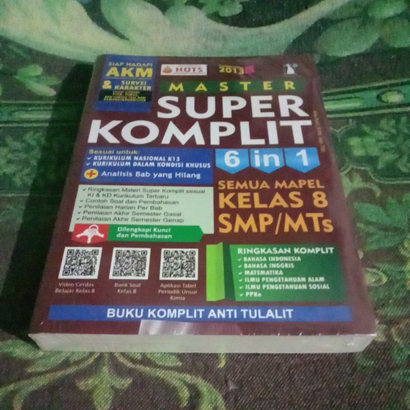 Master SUPER Complete Class 8th Junior High School/MTS ORIGINAL ...