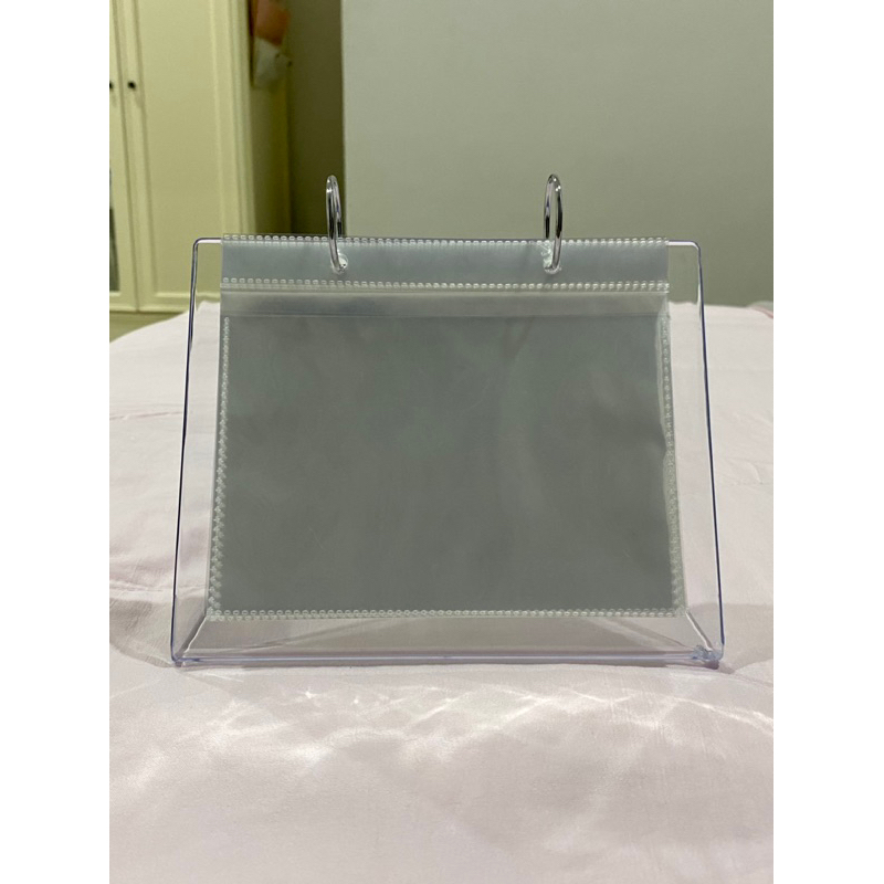 A6 4R Collect Book Storage Pocket Postcard Binder PVC Transparent