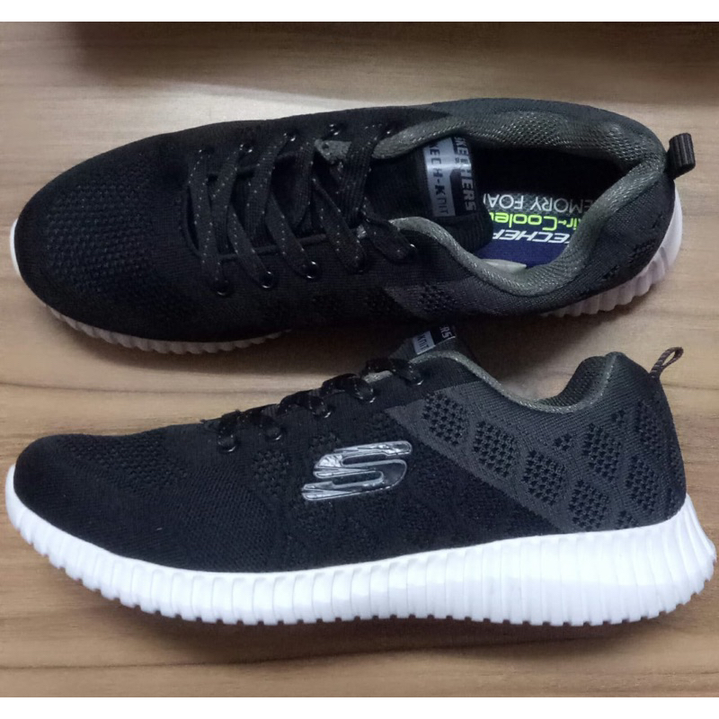 Skechers elite flex clear leaf trainers sales