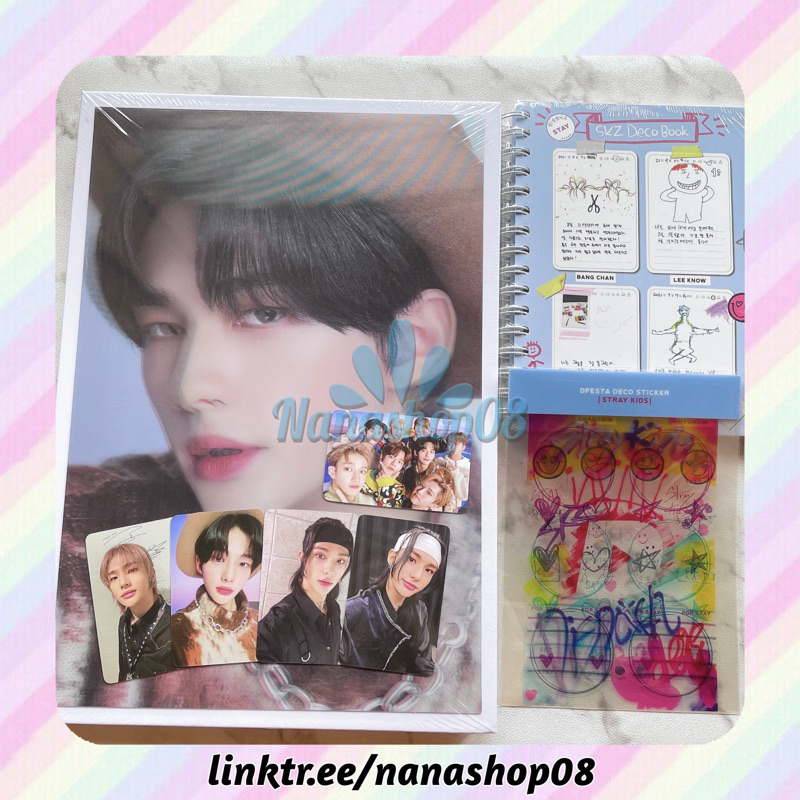 Dicon D'festa 102 Hyunjin Stray Kids Photocard Book Deco Sticker Lenti ...