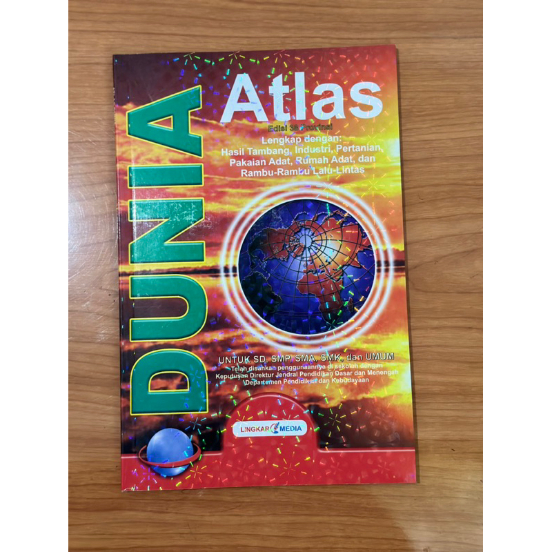 PUTIH World Atlas Book Latest Edition 38th Complete Province White HVS ...