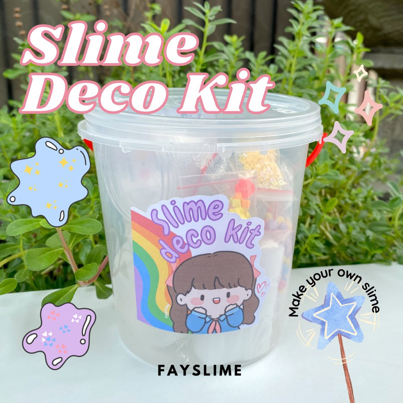 NEW!! Slime deco kit | Slime package free cup | Shopee Philippines