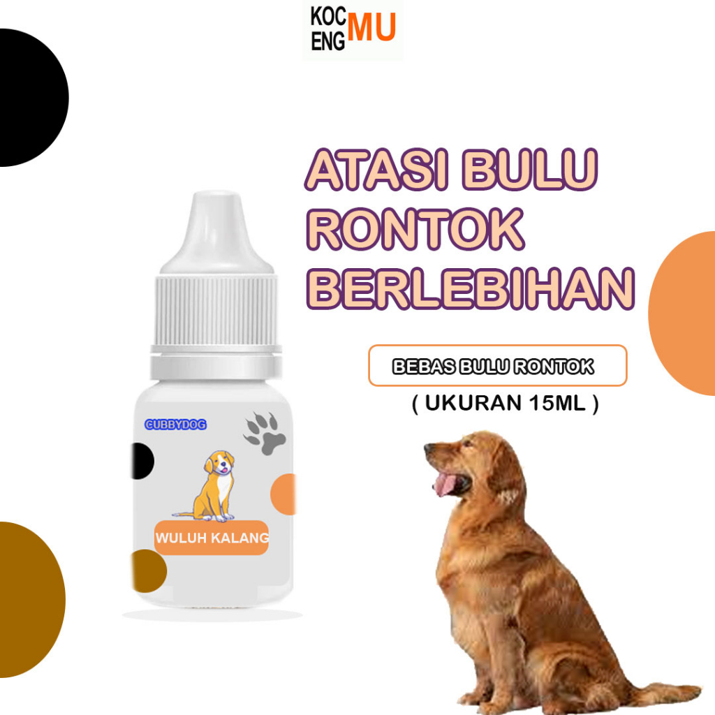 Dog Hair Loss Medicine Vitamin Hair Loss Drops Cubbydog (15ml) Shopee