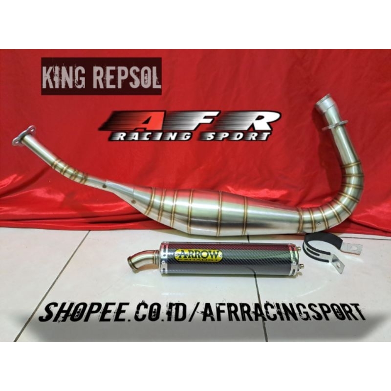 Rx King Rx Special ARROW Carbon Stainless Exhaust Under Repsol | Shopee ...